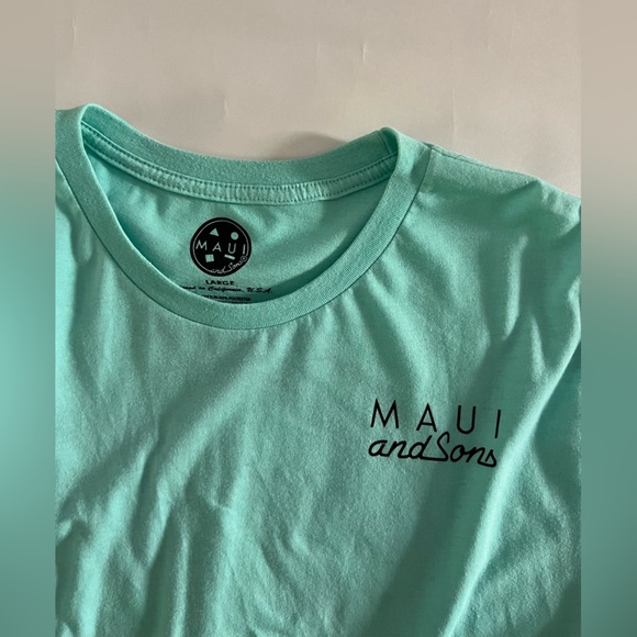 MAUI & SONS Surf Tee - blue - Large - Picture 2 of 3